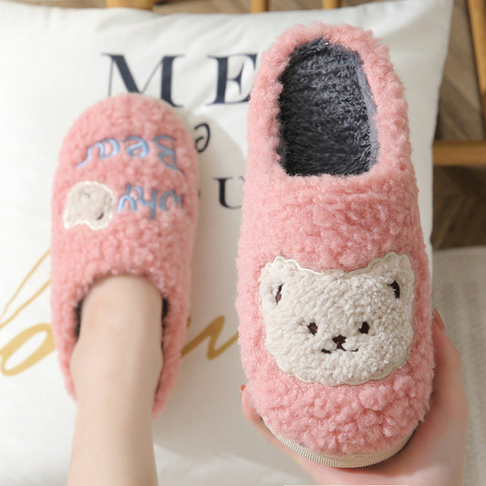 Krispfy Orignals USA - Bear Slippers I Winter Warm House Shoes For Women
