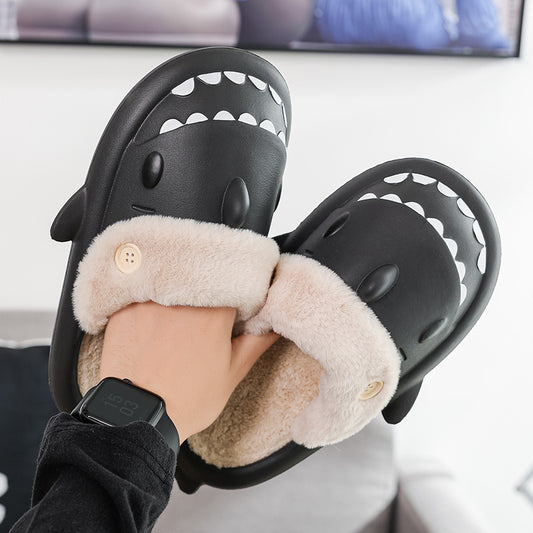 Krispfy Orignals USA - Shark Shoes I House Slippers With Button I EVA Couple Slippers