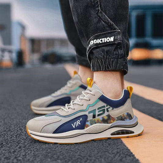 Krispfy Orignals USA - Air Cushion Sneakers Personalized Fashion Lace Up Sports Shoes Men Casual Versatile Breathable Walking Running Shoes