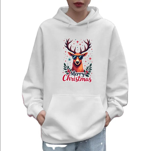 Krispfy High Quality Christmas Can Be Customized Digital Printed Logo Men's And Women's Fashion Hoodies US Warehouse Stock