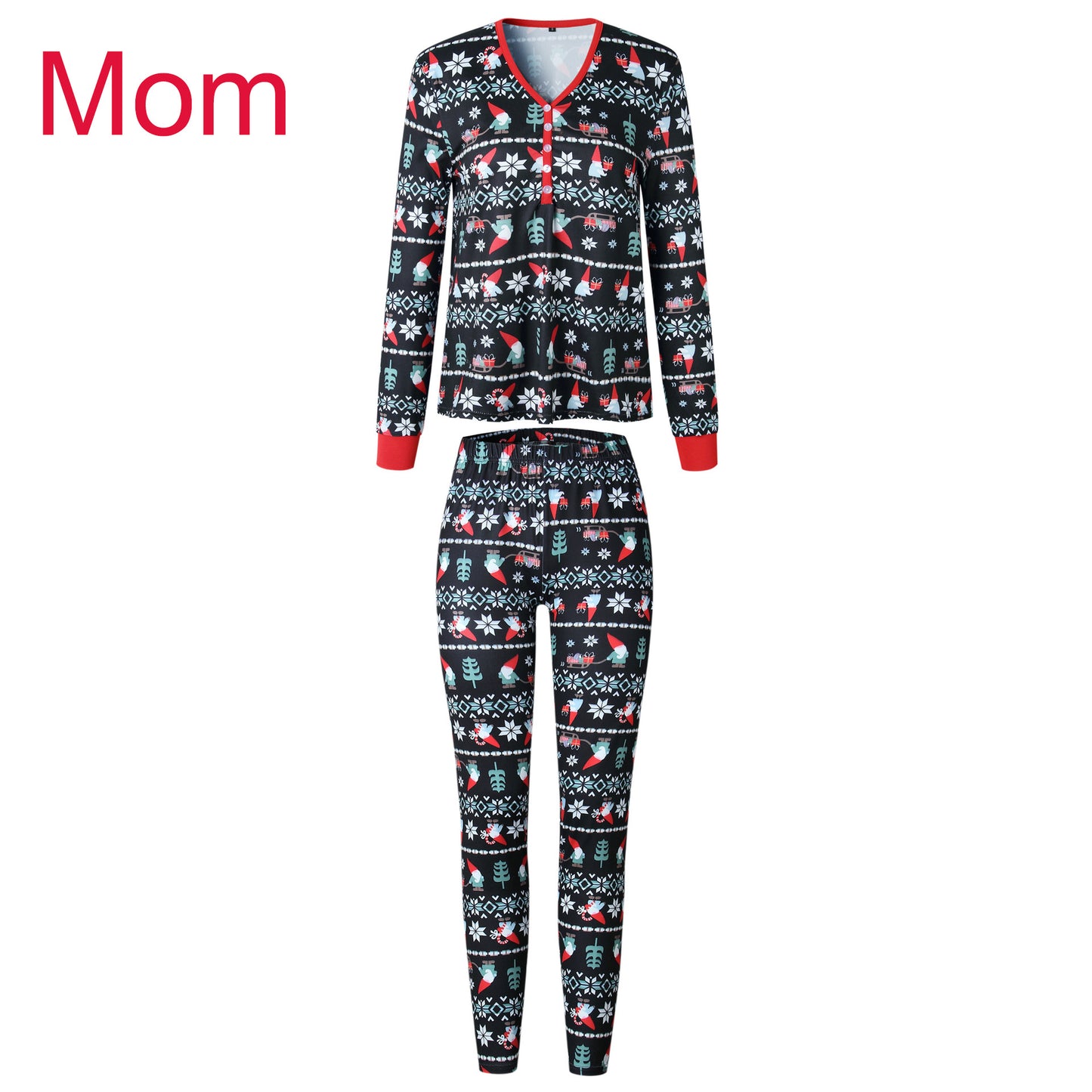 Parent-child home set pajamas