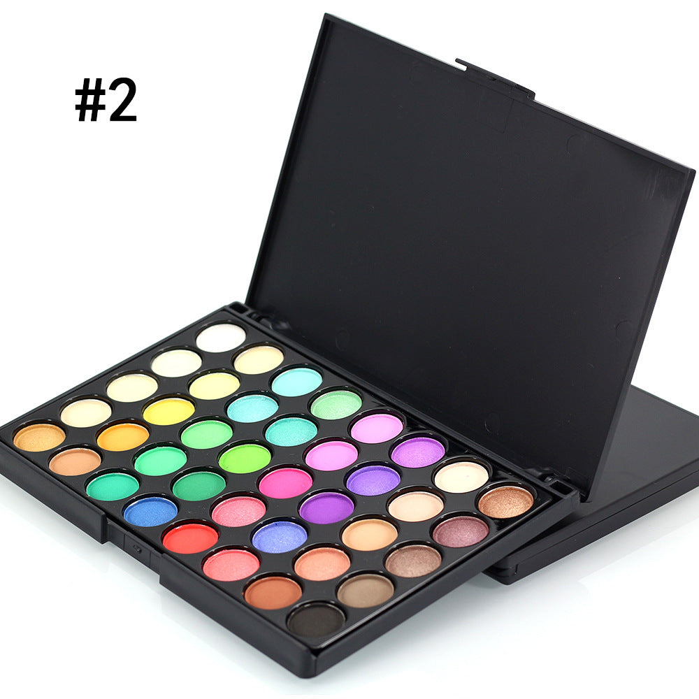 40 Colors Makeup Glitter Palette Waterproof - Krispfy.com