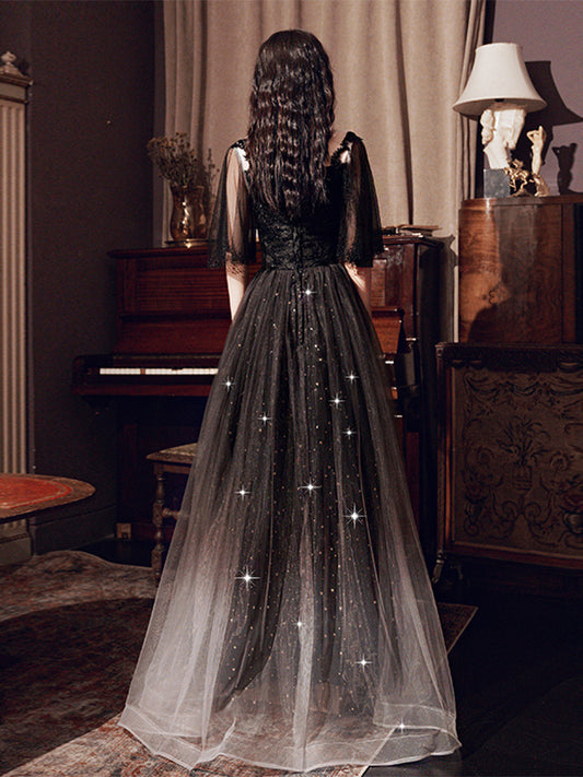 Black Annual French Dinner Dresses