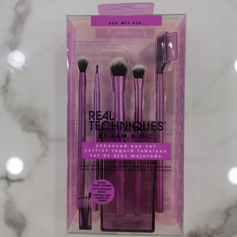 Krispfy.com REAL T Makeup Brush Set 5pcs Makeup Brush Makeup Tools