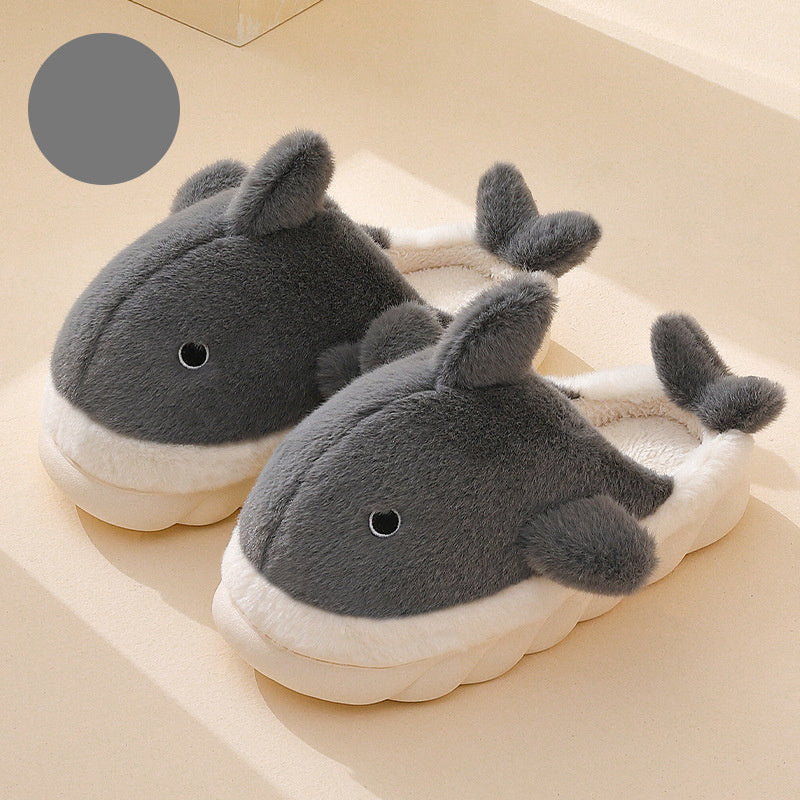 Krispfy Orignals USA - Shark Women Slippers I Soft Sole Furry Shoes