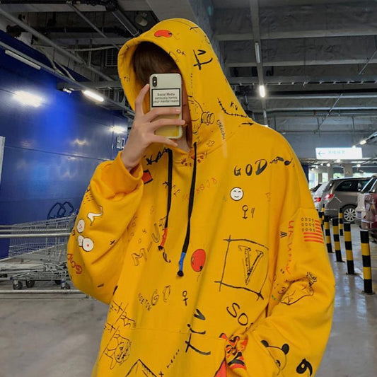 Krispfy Exclusive Loose hooded man