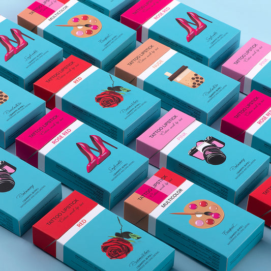 20 Pcs Set Cotton Swab Lipsticks For Outdoor Portable Lipsticks Cosmetics Waterproof Case Lasting Long Cigarette Liquid Lipstick - Krispfy.com