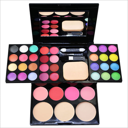 Krispfy Cosmetics Makeup Set For Women Full Kit All In One Makeup Gift Set Eyeshadow Eye Shadow Palette Face Natural Matte Blush Bronzer Concealer