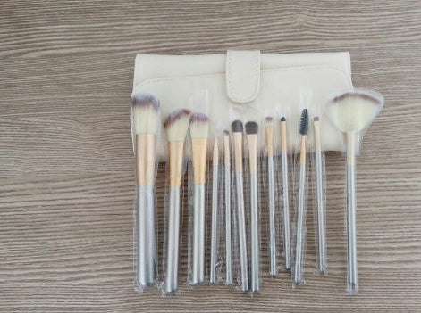 Persian Make-up Brush Suit Rice White Make Up Brush, Champagne Color Brush Handle Make-up Brush Without- Krispfy.com