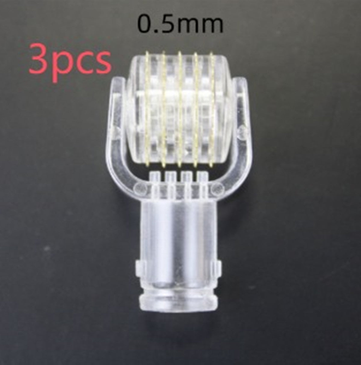 3 In 1 Lip Care Roller Needle Roller Lip Roller Beard Growth Roller Beard Hair Growth Roller Beard Treatment & Serum Applicant - Krispfy.com