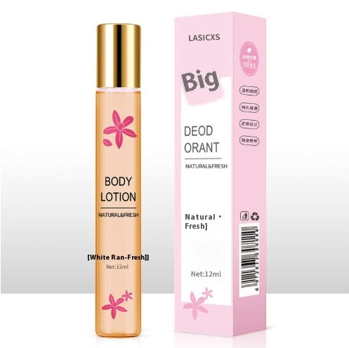 Krispfy Cosmetics 1pcs 12ml Ball Perfumes Woman Original Sweat Antiperspiration Fragrance Lasting Refreshing Flirt Portable Deodorants For Men