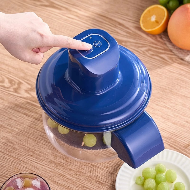 Krispfy.com Automatic Electric Grape Peeler Electric Rechargeable Fruit Peeling Machine Hands-Free Skin Remover Home Kitchen Supplies Kitchen Gadgets