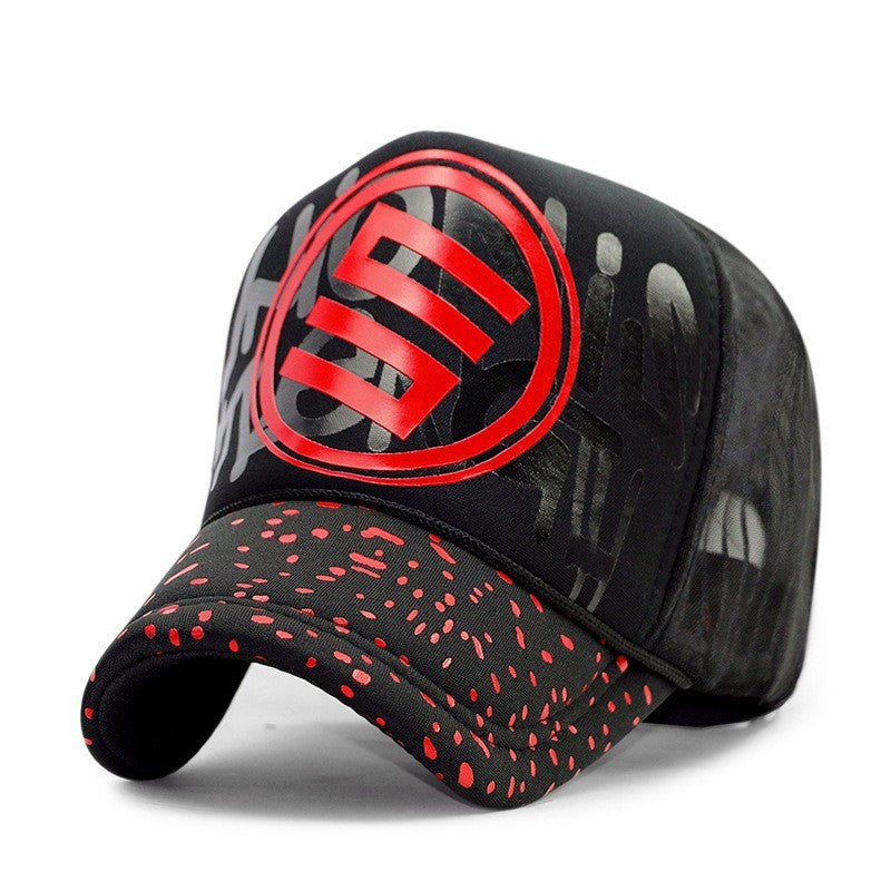 Trendy Brand Solid Color Tall Truck Hat Truck Hat For Men And Women Couples Caps