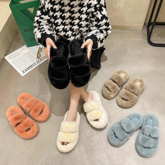 Krispfy Orignals USA - Fuzzy Slippers - Miami Edition