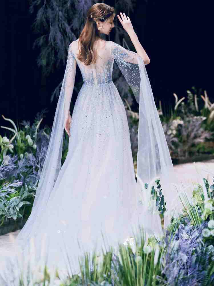 Krispfy.com Engagement Evening Dress Light Luxury