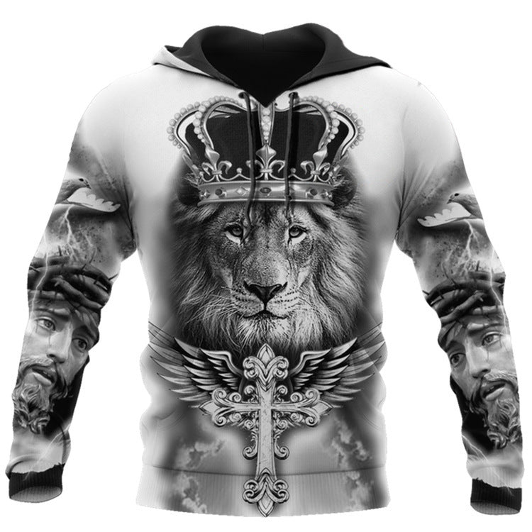 Krispfy Orignals - Hoodies For Men Cool Animal - Print Street - Hip Hop Collection