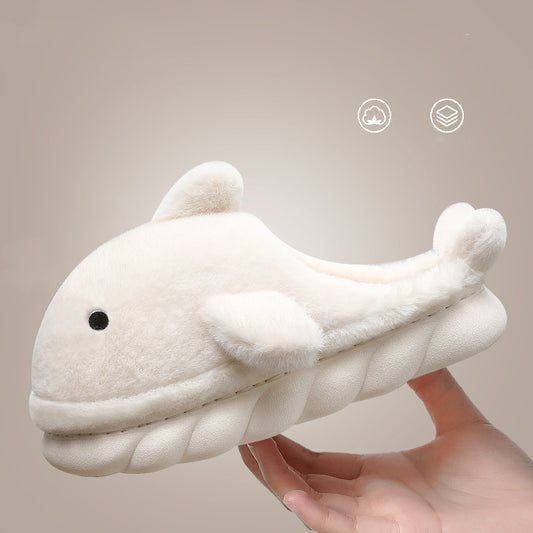 Krispfy Orignals USA - Shark Women Slippers I Soft Sole Furry Shoes