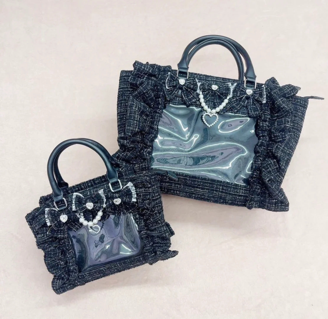 Badge Bar Zha Handheld Diagonal Cross Bag Female