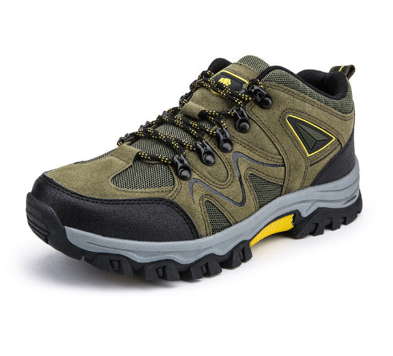 Krispfy Orignals USA - Outdoor Sports Men's Suede I Low Top Hiking Shoes