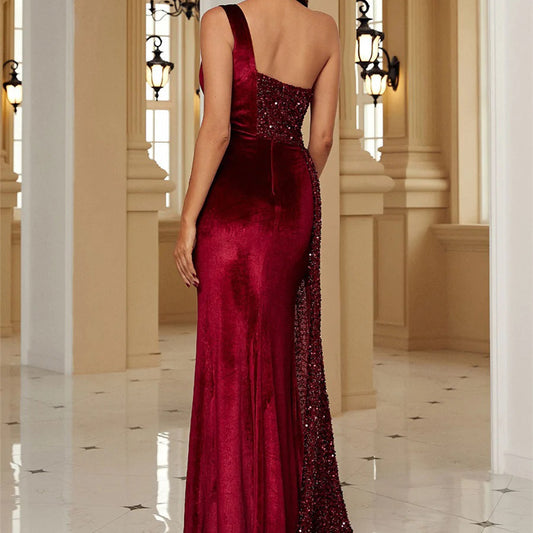 Krispfy.com Host Single Strapless Evening Dress