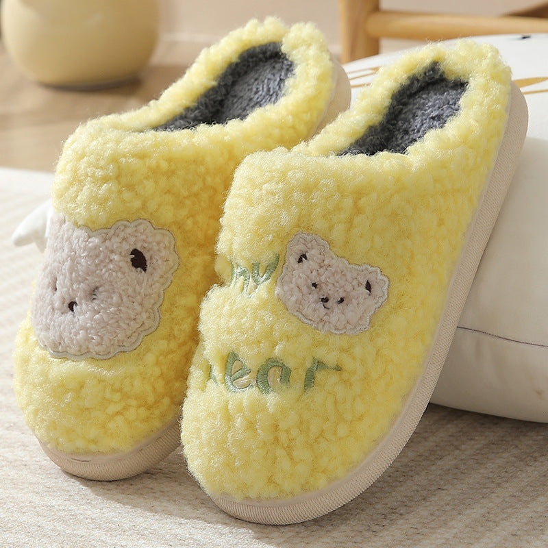 Krispfy Orignals USA - Bear Slippers I Winter Warm House Shoes For Women