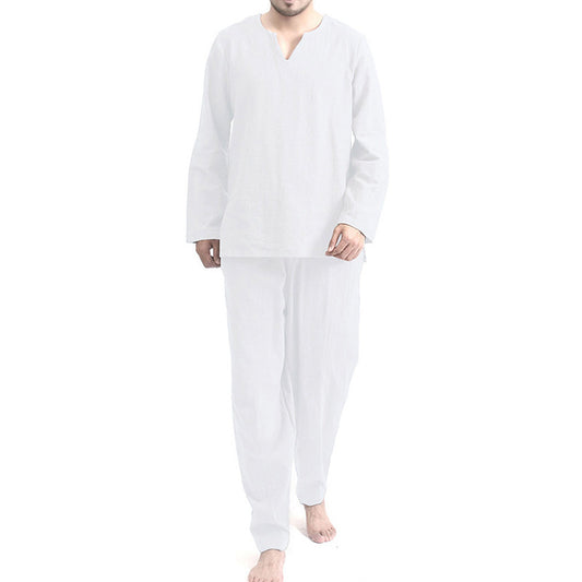 Casual Pajamas Two-piece Thin Breathable And Loose