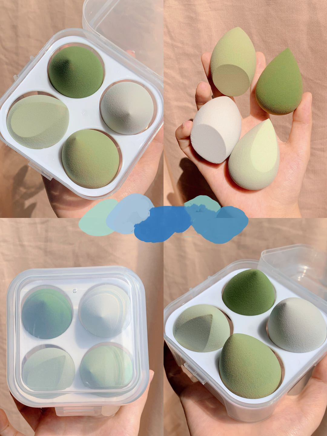 Krispfy Makeup egg box