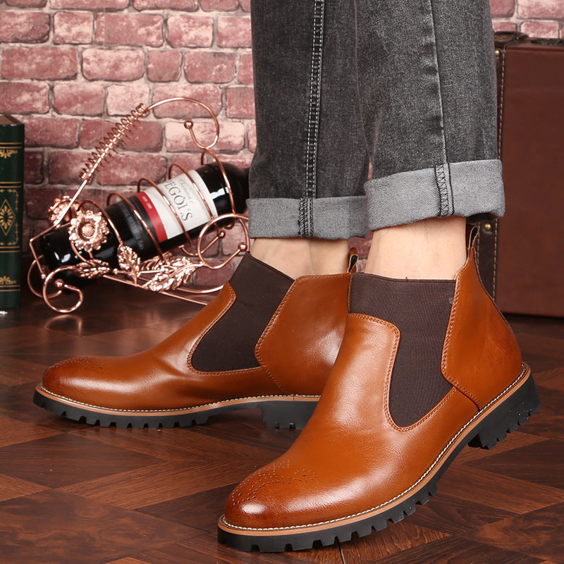 Krispfy Orignals USA - Brock Leather Boots I Men Martin Boots