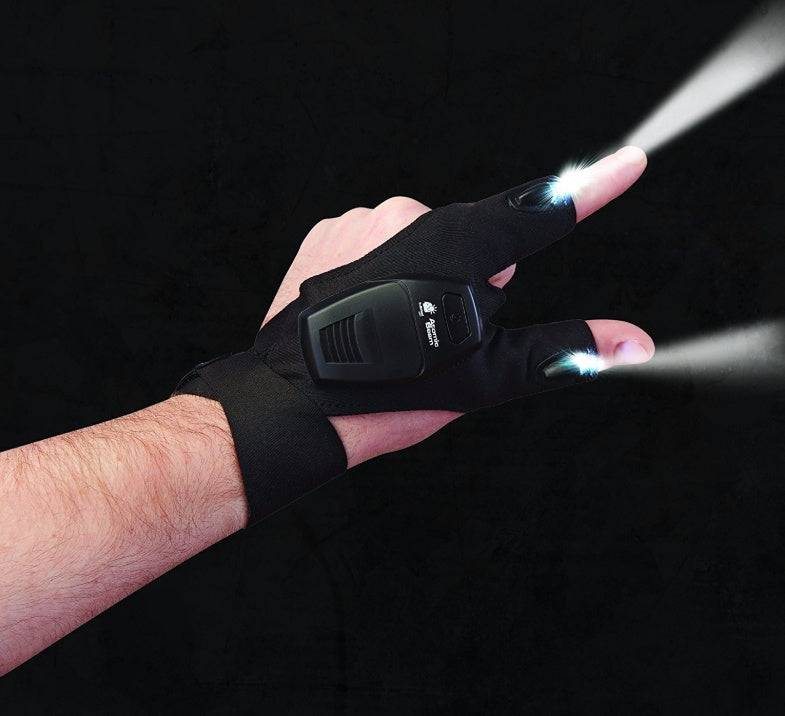 Night Fishing Outdoor Fishing Lighting Repair Equipment With Dry Battery Gloves