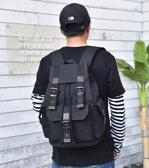 Krispfy Orignals - Influx Street Canvas Backpack  I Unisex Backpack