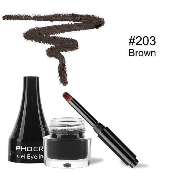 Brown Novice Makeup Black Eye Liner Makeup Makeup Krispfy.com