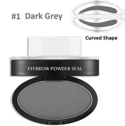 Krispfy Cosmetics Eyebrow Powder Stamp for Easy Natural Looking Brows