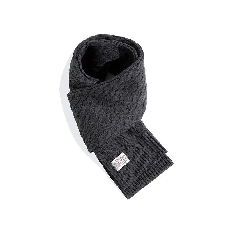 New Warm Scarf Men's Winter Korean Edition