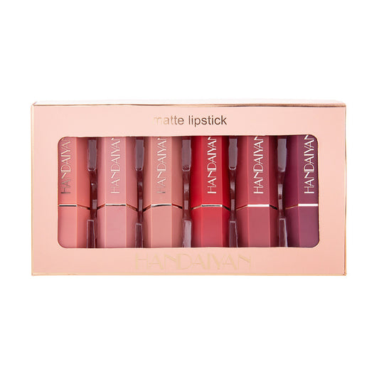 Matte Matte Lipstick Gift Box Set Non-stick Cup Lipstick Lipstick - Krispfy.com