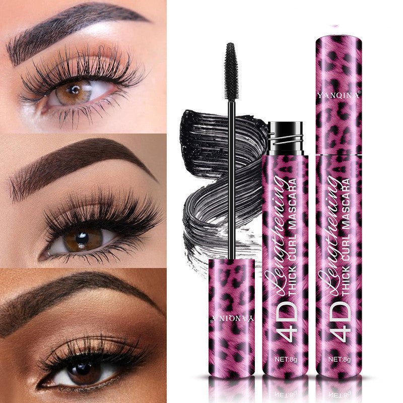 Krispfy Cosmetics Makeup Red Leopard Eyeliner and Mascara Set