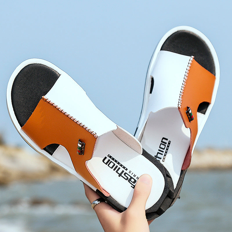 Krispfy Orignals USA - Slipper Male Outside Wears Trend Korean Edition Personality