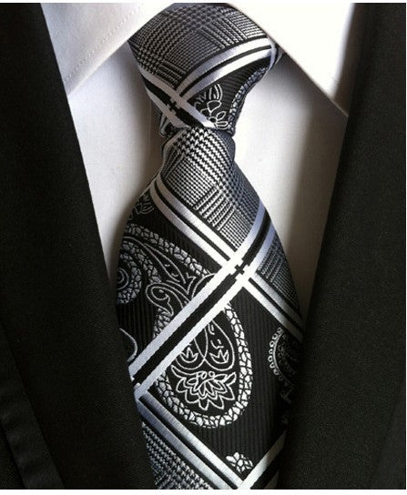 Men S Tie 8cm Business Gentleman British Formal Wear