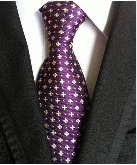 Men S Tie 8cm Business Gentleman British Formal Wear