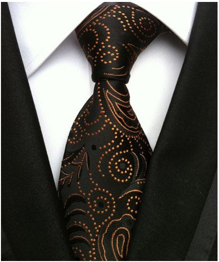 Men S Tie 8cm Business Gentleman British Formal Wear