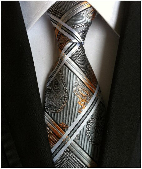 Men S Tie 8cm Business Gentleman British Formal Wear