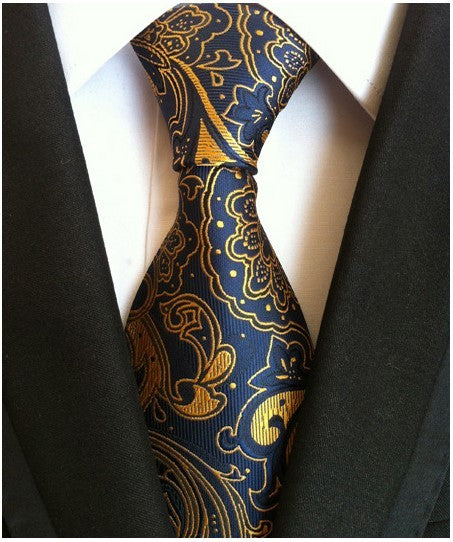 Men S Tie 8cm Business Gentleman British Formal Wear