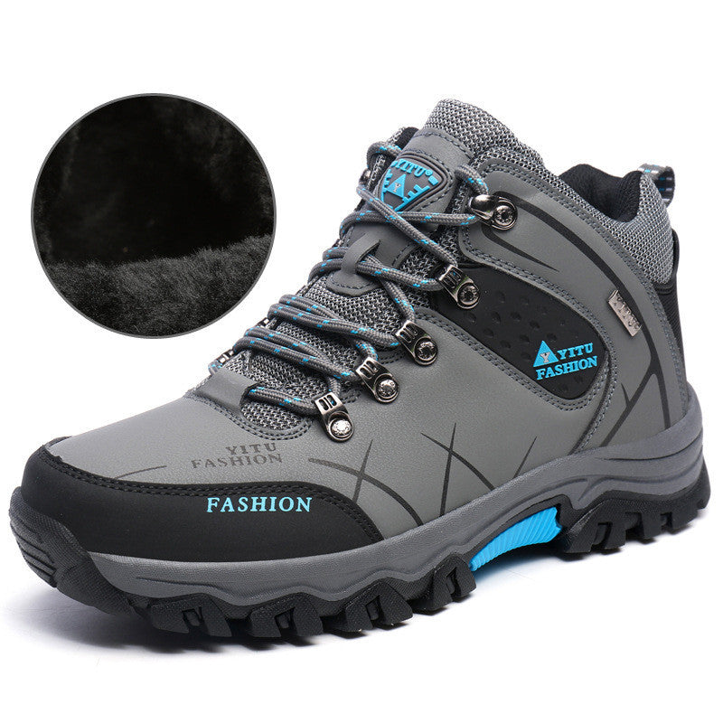 Krispfy Orignals USA - Men'S High-Top Hiking Shoes I Cross-Country Running Shoes I Outdoor Extra-Large Size Hiking Shoes