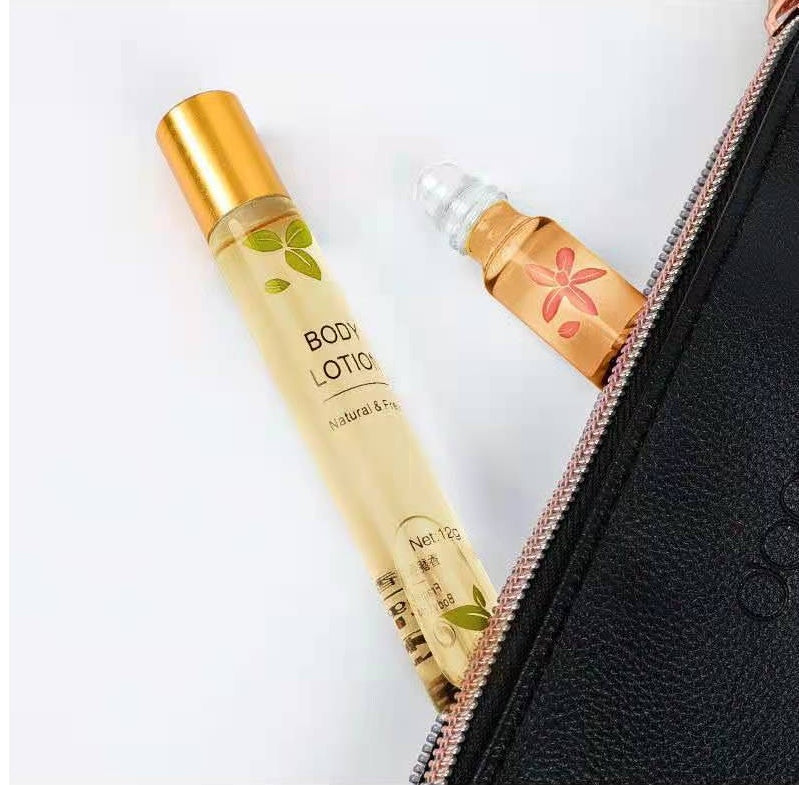 Krispfy Cosmetics 1pcs 12ml Ball Perfumes Woman Original Sweat Antiperspiration Fragrance Lasting Refreshing Flirt Portable Deodorants For Men