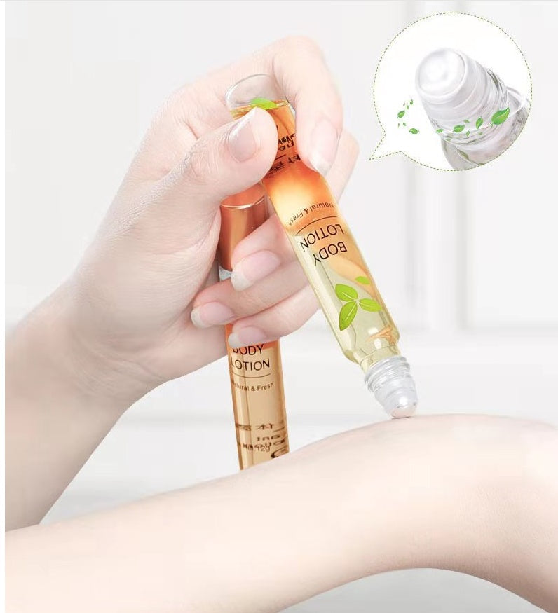 Krispfy Cosmetics 1pcs 12ml Ball Perfumes Woman Original Sweat Antiperspiration Fragrance Lasting Refreshing Flirt Portable Deodorants For Men