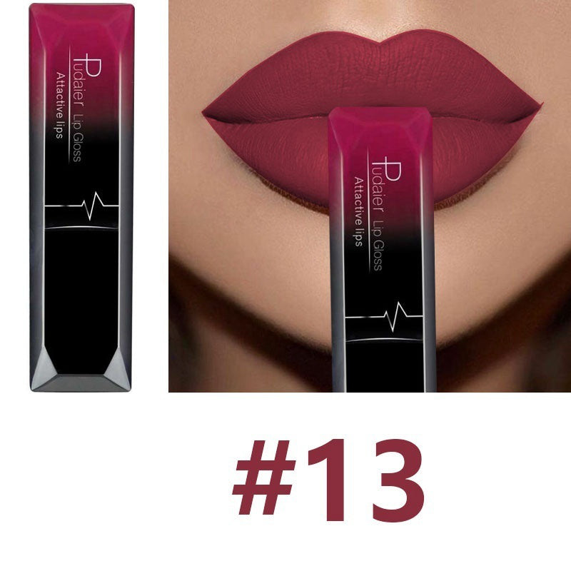 Makeup matte matte lip gloss lipstick- Krispfy.com