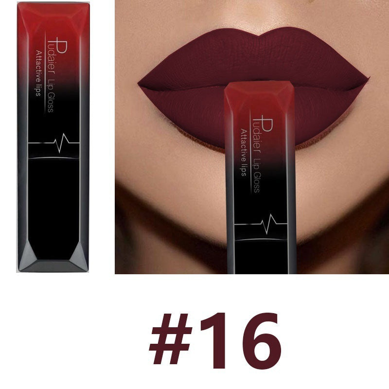 Makeup matte matte lip gloss lipstick- Krispfy.com