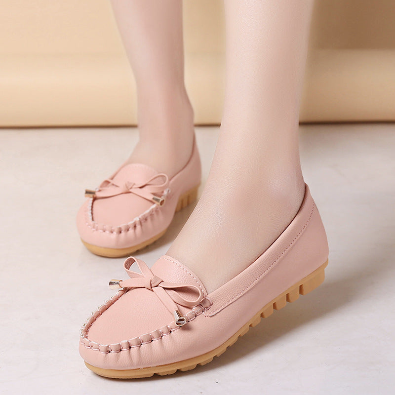 Krispfy Orignals USA - Flat Heel Pumps Single Shoes  I Flat Women's Shoes  I Student Peas Shoes