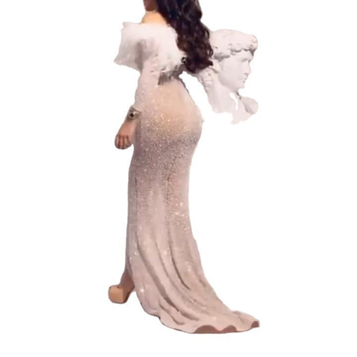 Krispfy.com Sexy Sequin Party Dress For Ladies Sexy Party Evening Dress Fashion Dress