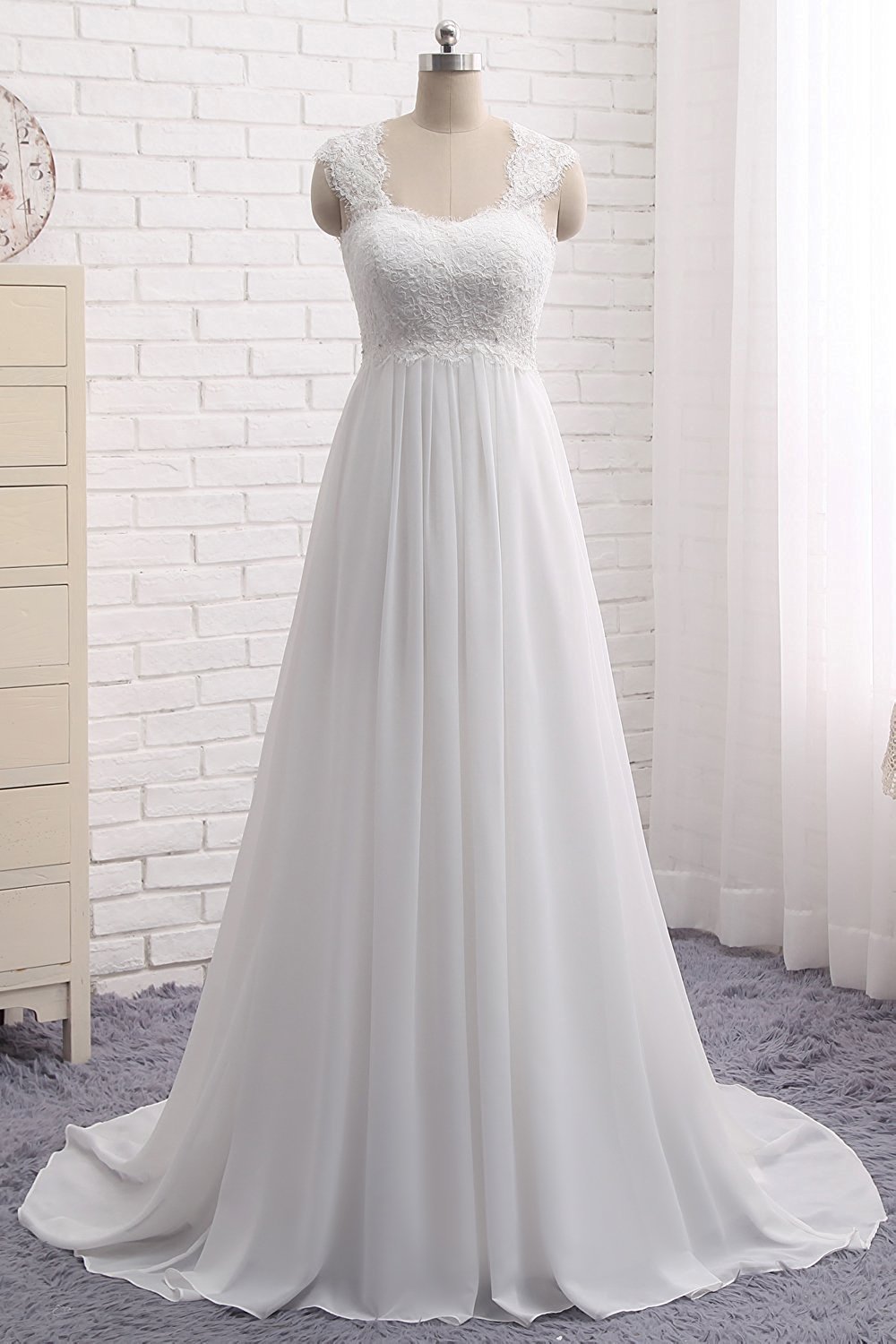 Krispfy.com Bride Wedding Dress Princess Wedding Dress Married
