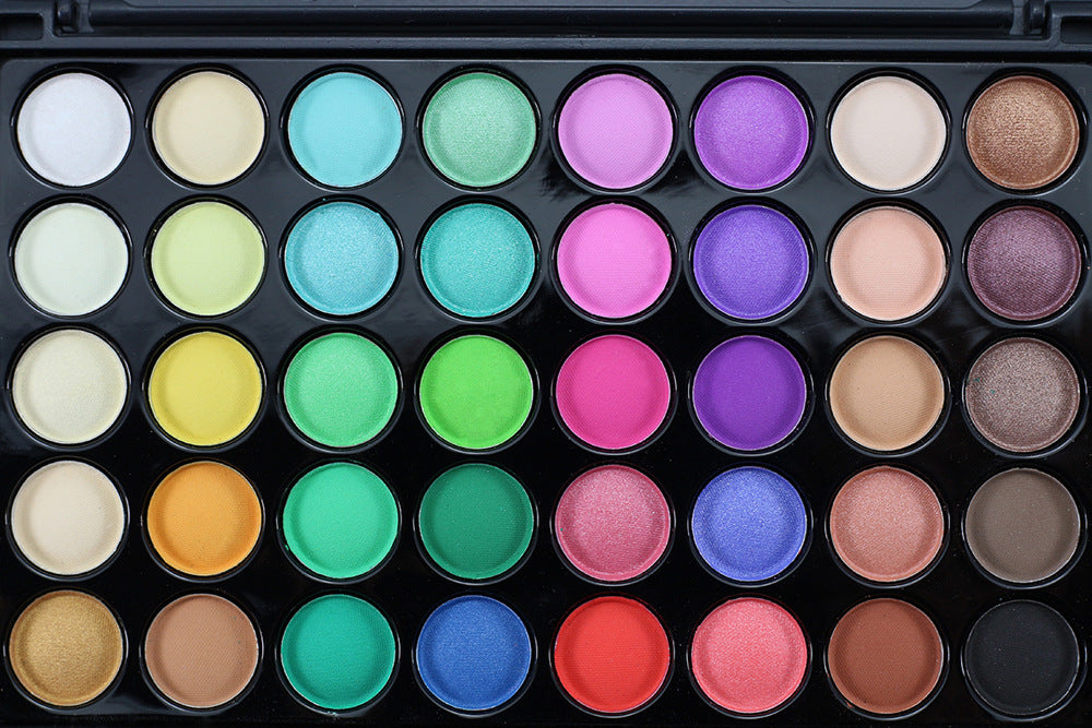 40 Colors Makeup Glitter Palette Waterproof - Krispfy.com